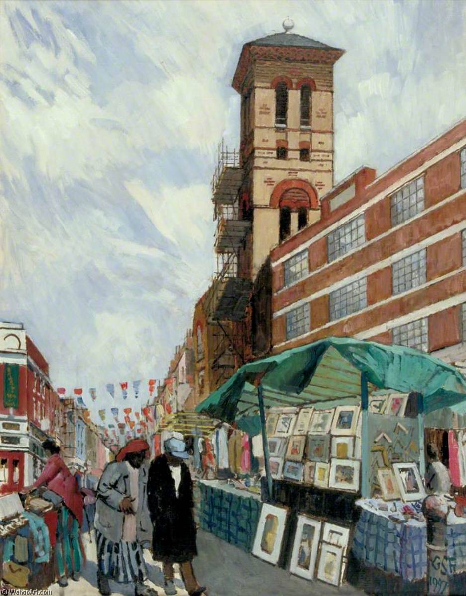 Exmouth Market, London — Geoffrey Scowcroft Fletcher