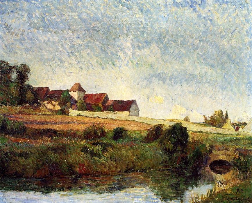 La Granja De Osny — Eugène Henri Paul Gauguin