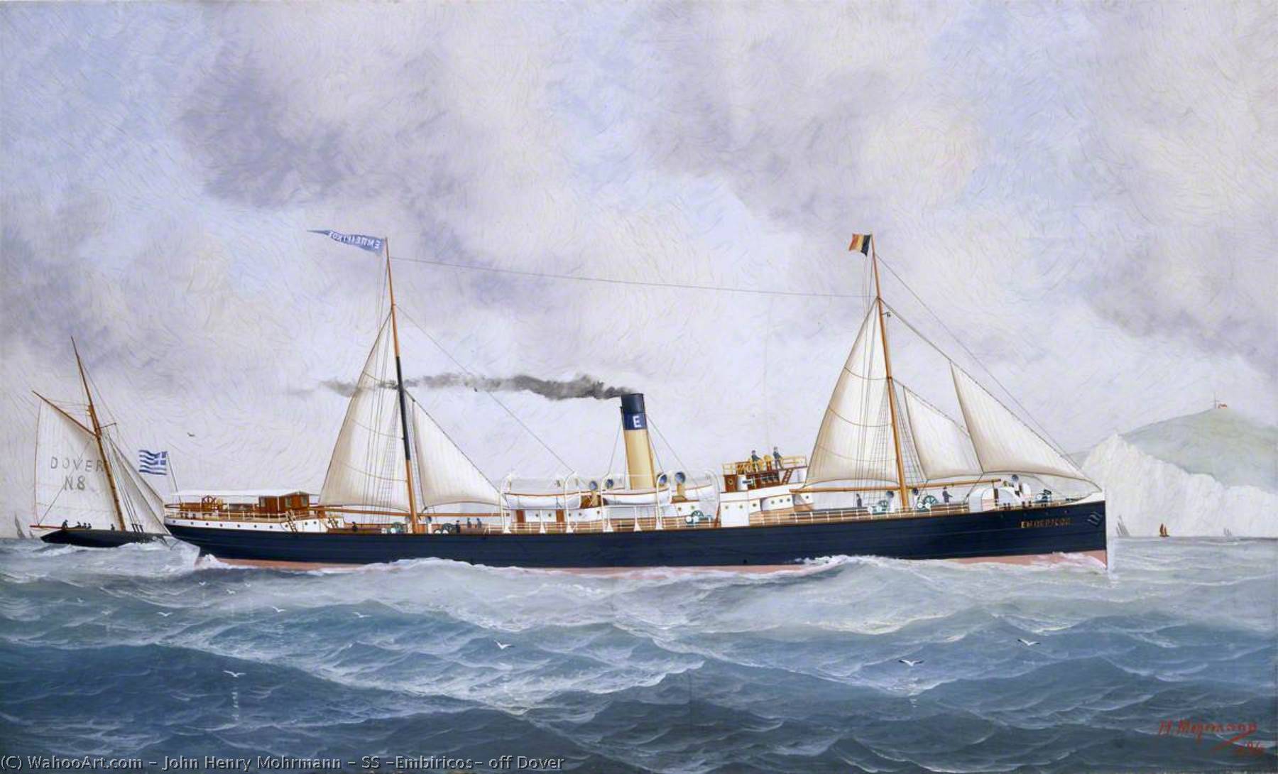 Ss 'embiricos' Off Dover — John Henry Mohrmann