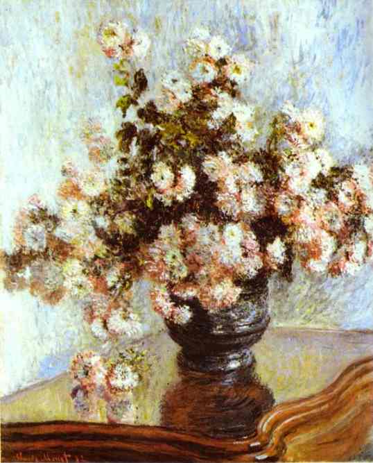Vase With Flowers — Клод Моне