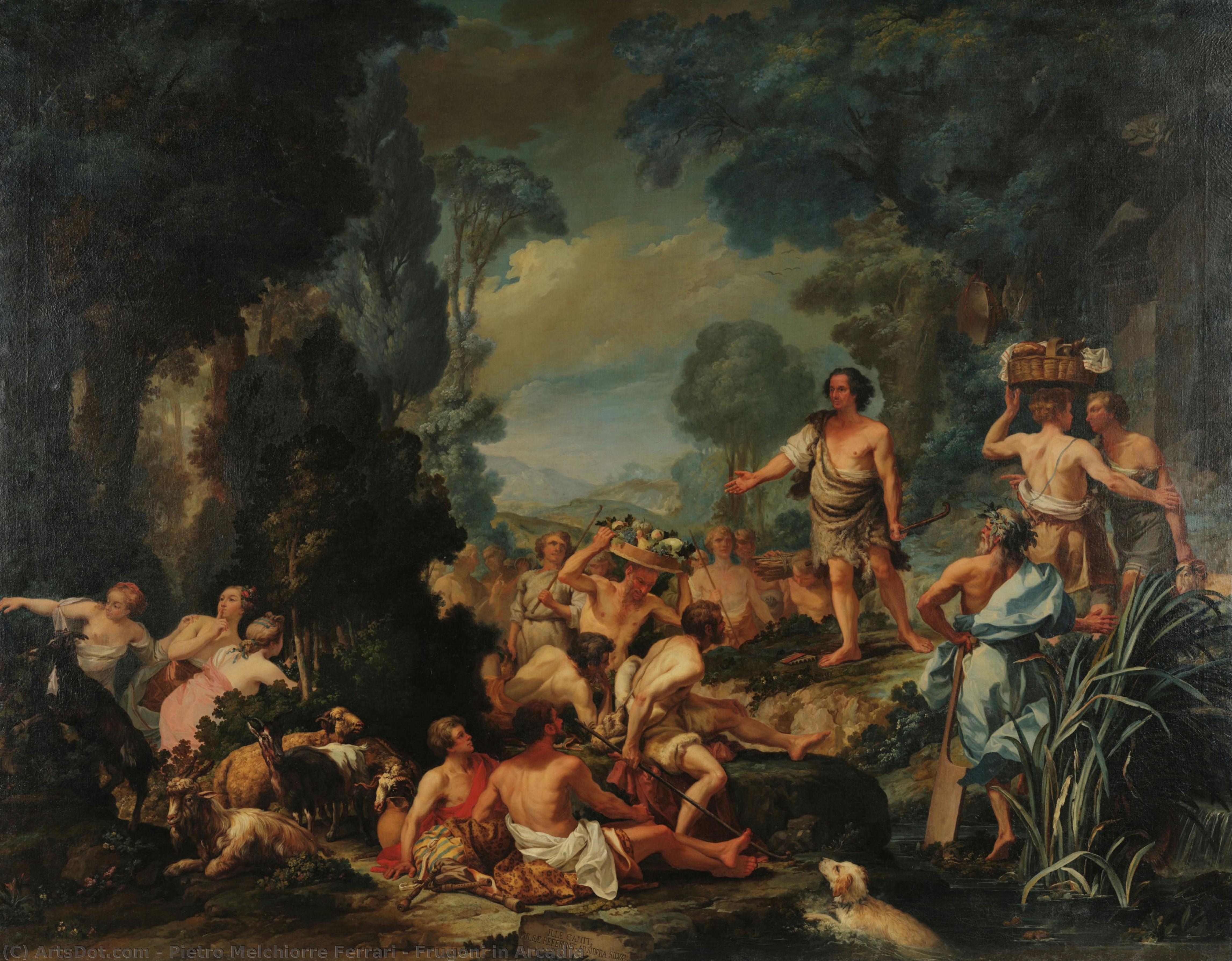Frugoni In Arcadia — Pietro Melchiorre Ferrari