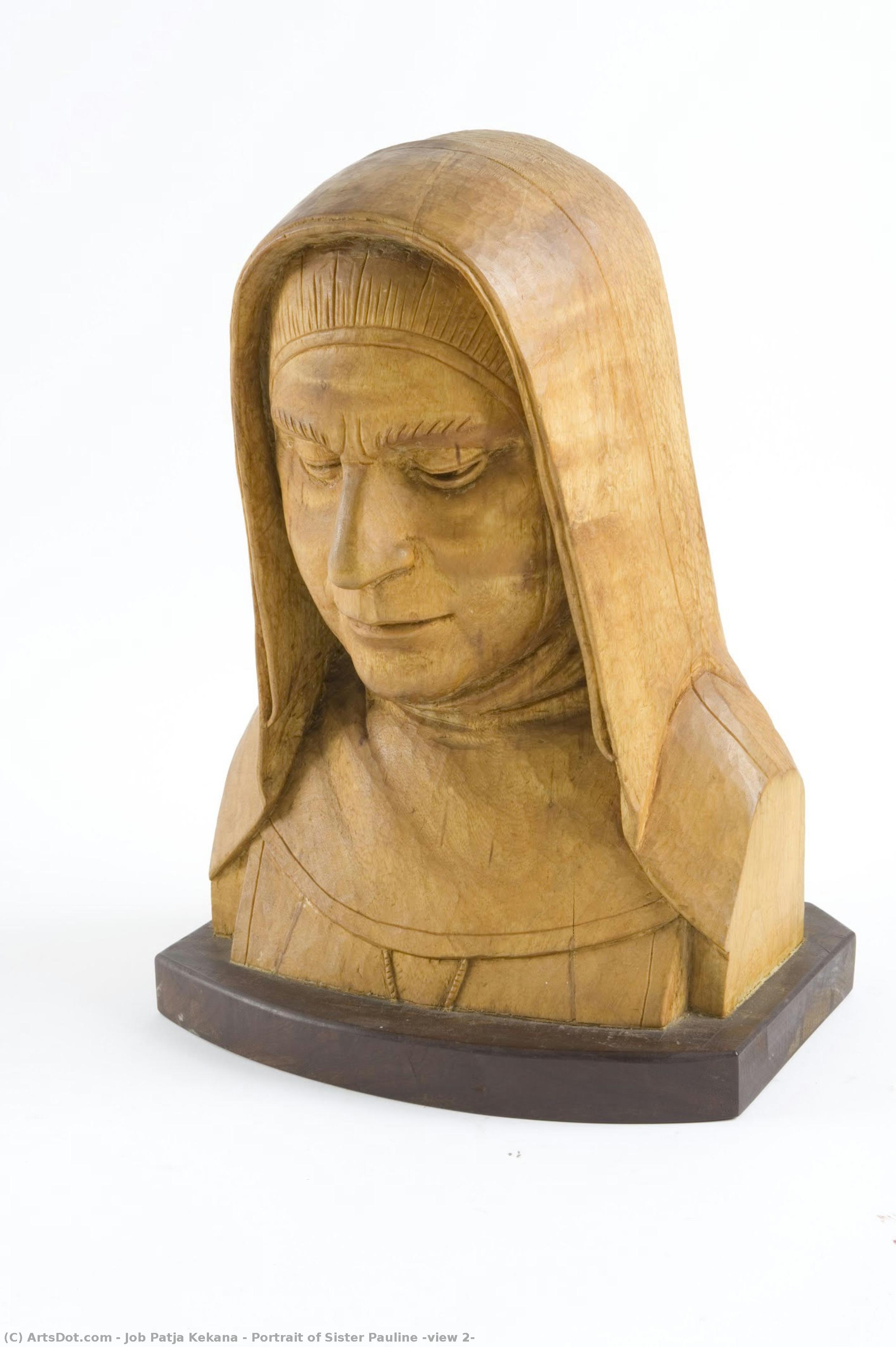Portrait Of Sister Pauline (view 2) — Job Patja Kekana