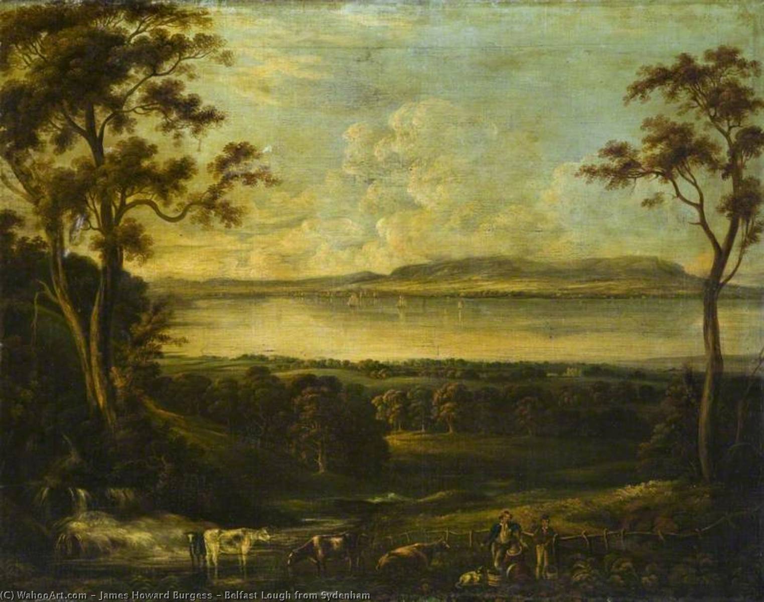 Belfast Lough From Sydenham — James Howard Burgess