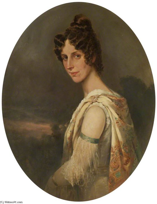 The Artist's Wife, Maria Elizabeth - — William Arnold Woodhouse