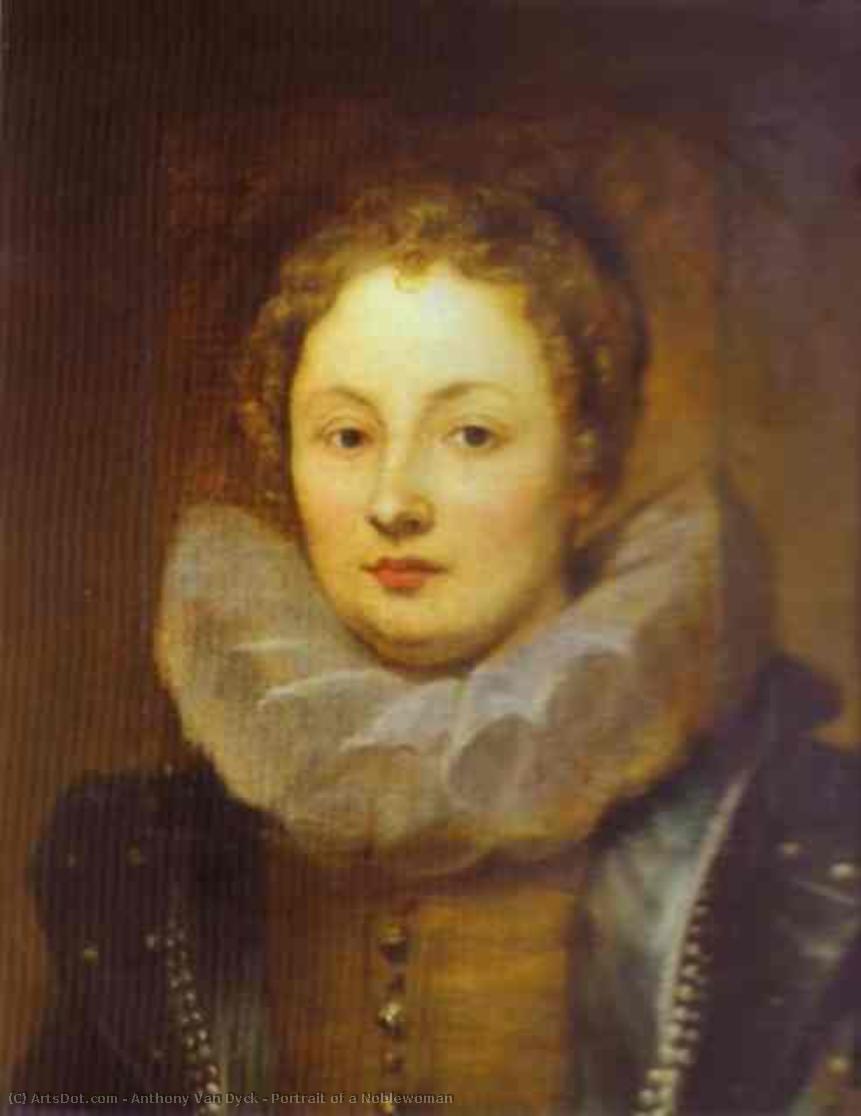 Portrait Of A Noblewoman — Антони Ван Дик