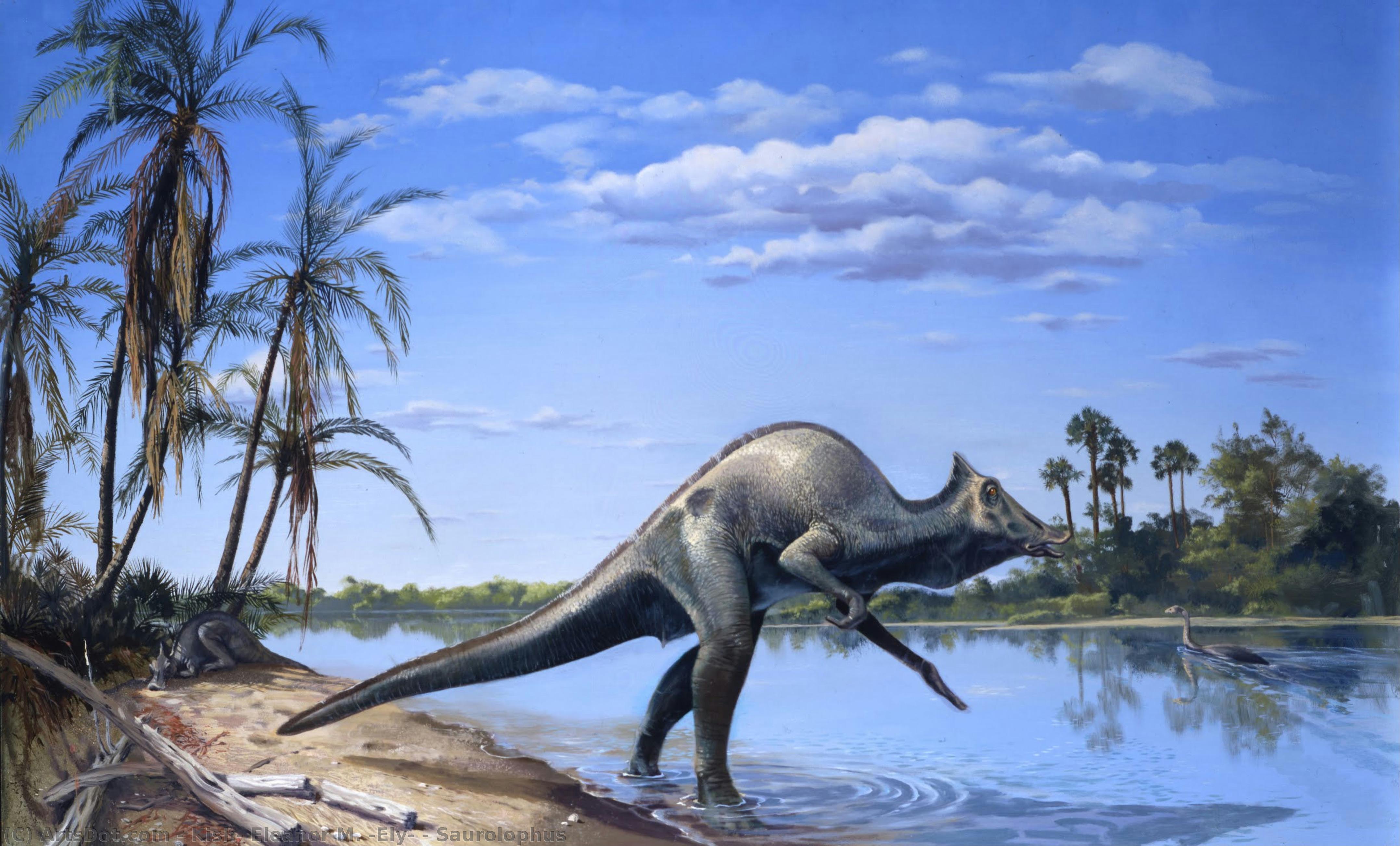 Saurolophus — Eleanor Kish