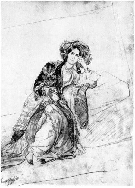 M.p. Volkonskaia — Karl Pavlovich Bryullov