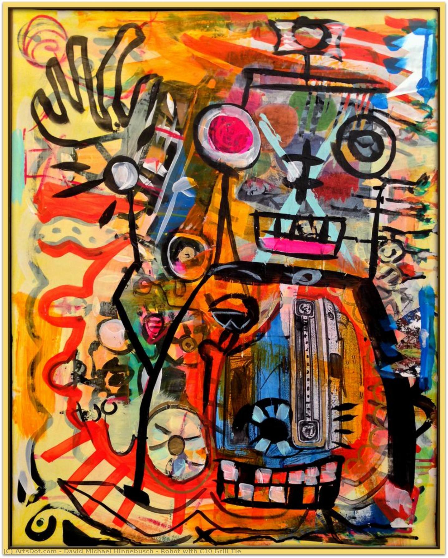 Robot With C10 Grill Tie — Dejvid Majkl Hinbus