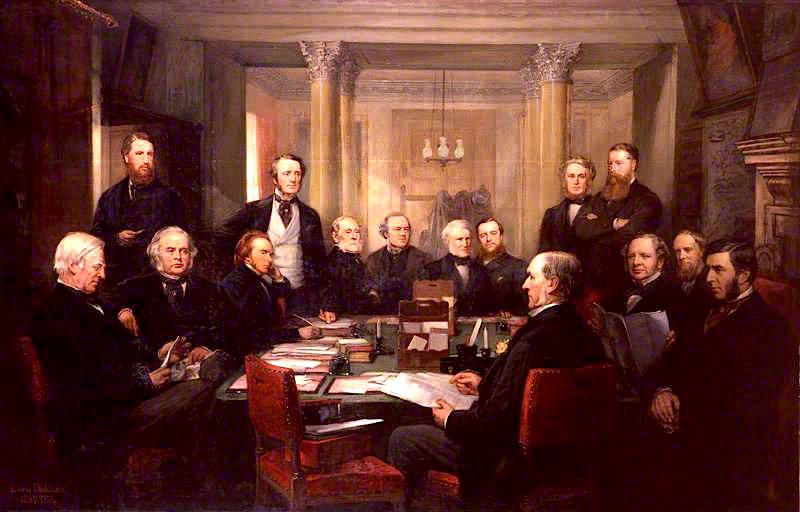 Gladstone's Cabinet Of 1868 — Lowes Cato Dickinson