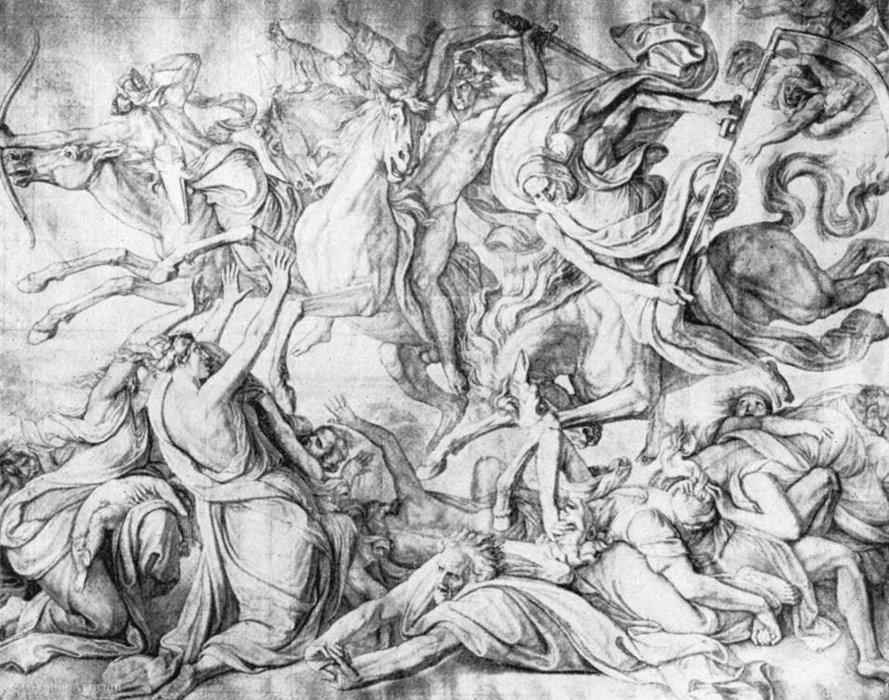 The Riders Of The Apocalypse — Peter Von Cornelius
