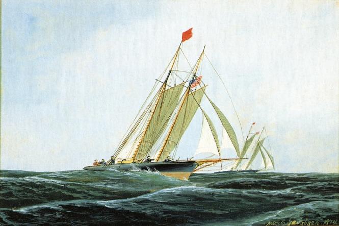The Yacht Race — Antonio Nicolo Gasparo Jacobsen