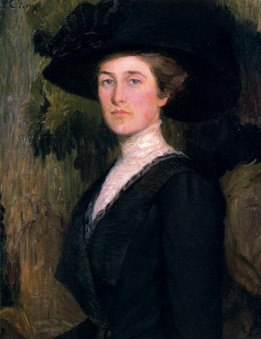 Portrait Of Mrs. Henry Lyman (elizabeth Cabot Lyman) — Lilla Cabot Perry