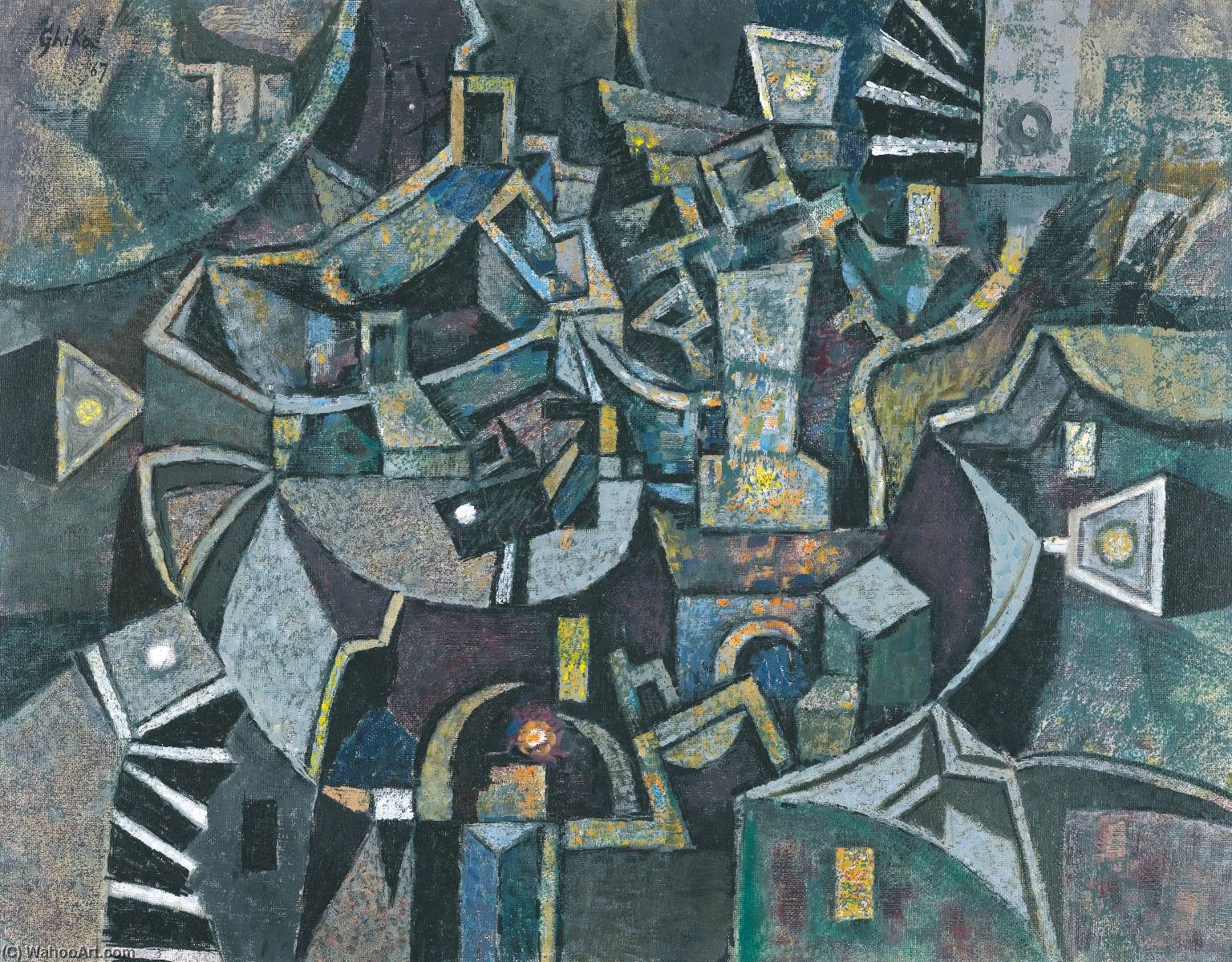 Nocturnal Houses, Athens — Nicos Hadjikiriakos Ghika