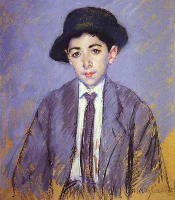 Portrait Of Charles Dikran Kelekian At Age 12 — Mary Stevenson Cassatt
