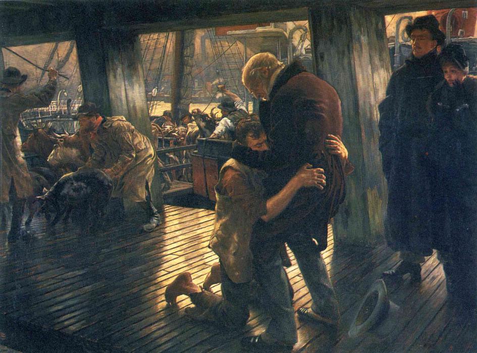 Prodigal Son, The Return — Jacques Joseph Tissot