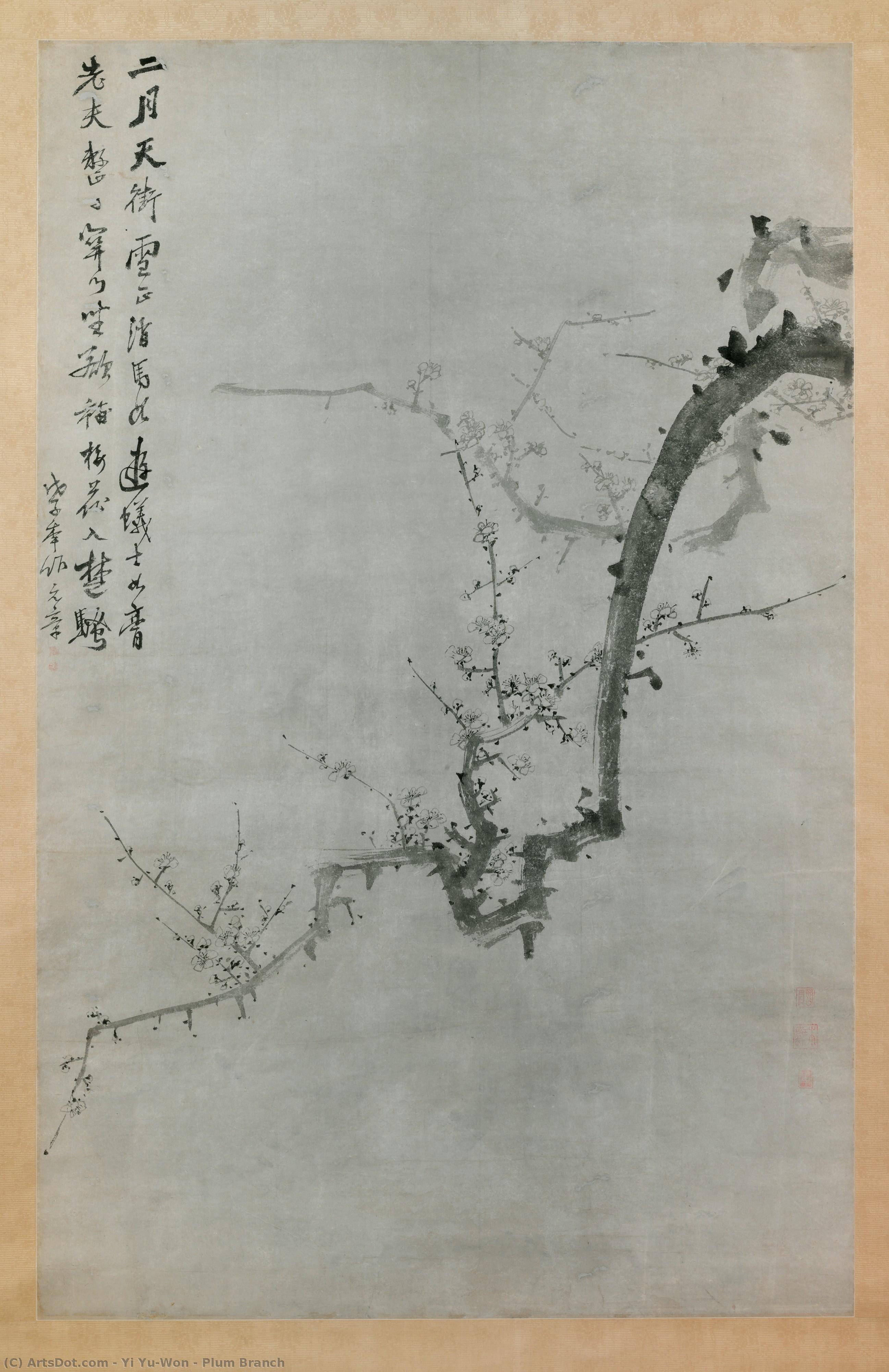 Plum Branch — Yi Yu-won