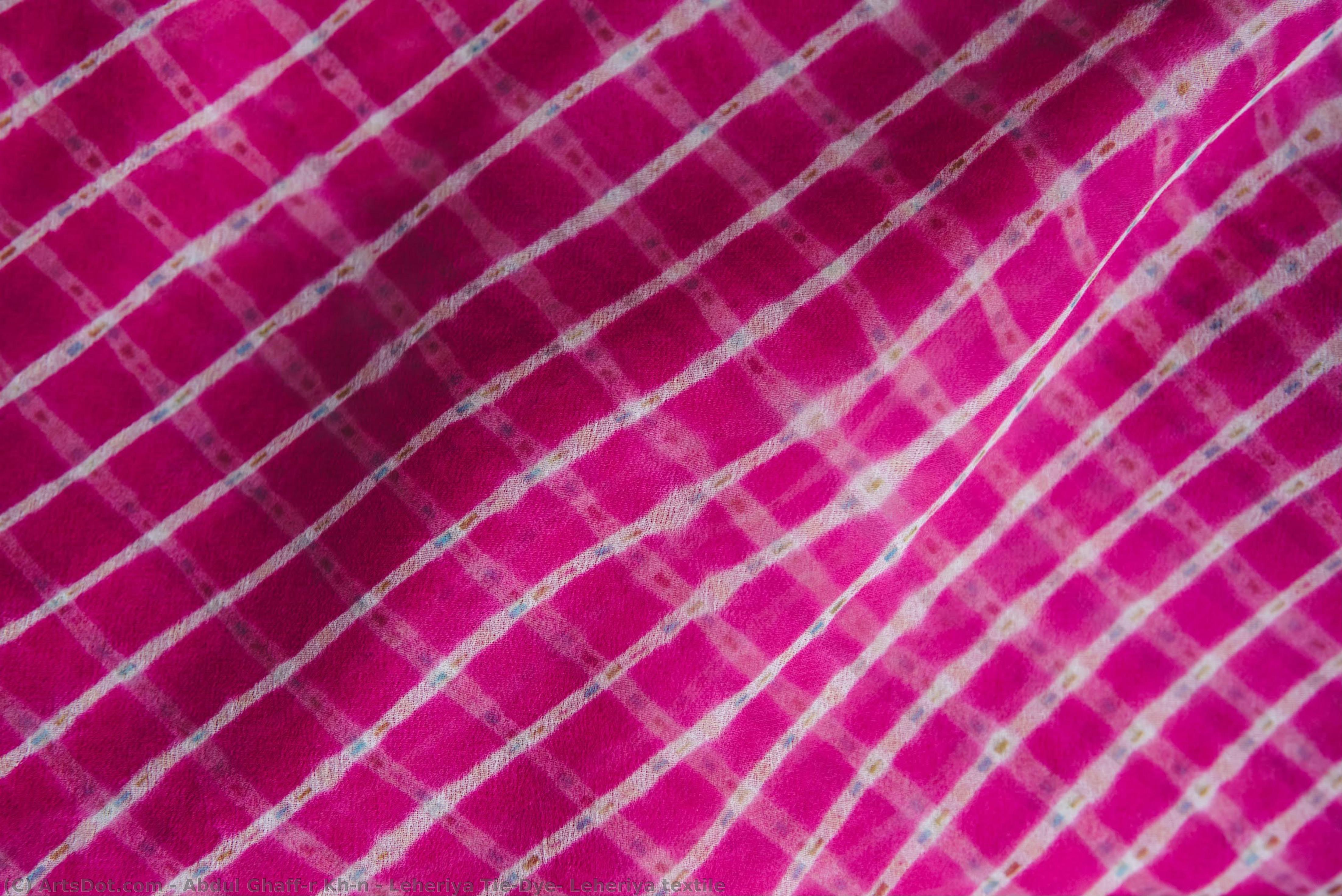 Leheriya Tie-dye: Leheriya Textile — Abdul Ghaffār Khān