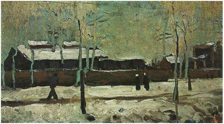 The Old Station At Eindhoven — Vincent Willem Van Gogh