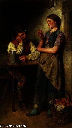 The Apple Of His Eye — Hugo Wilhelm Kauffmann