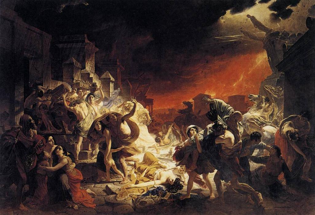 Last Day Of Pompei — Karl Pavlovich Bryullov