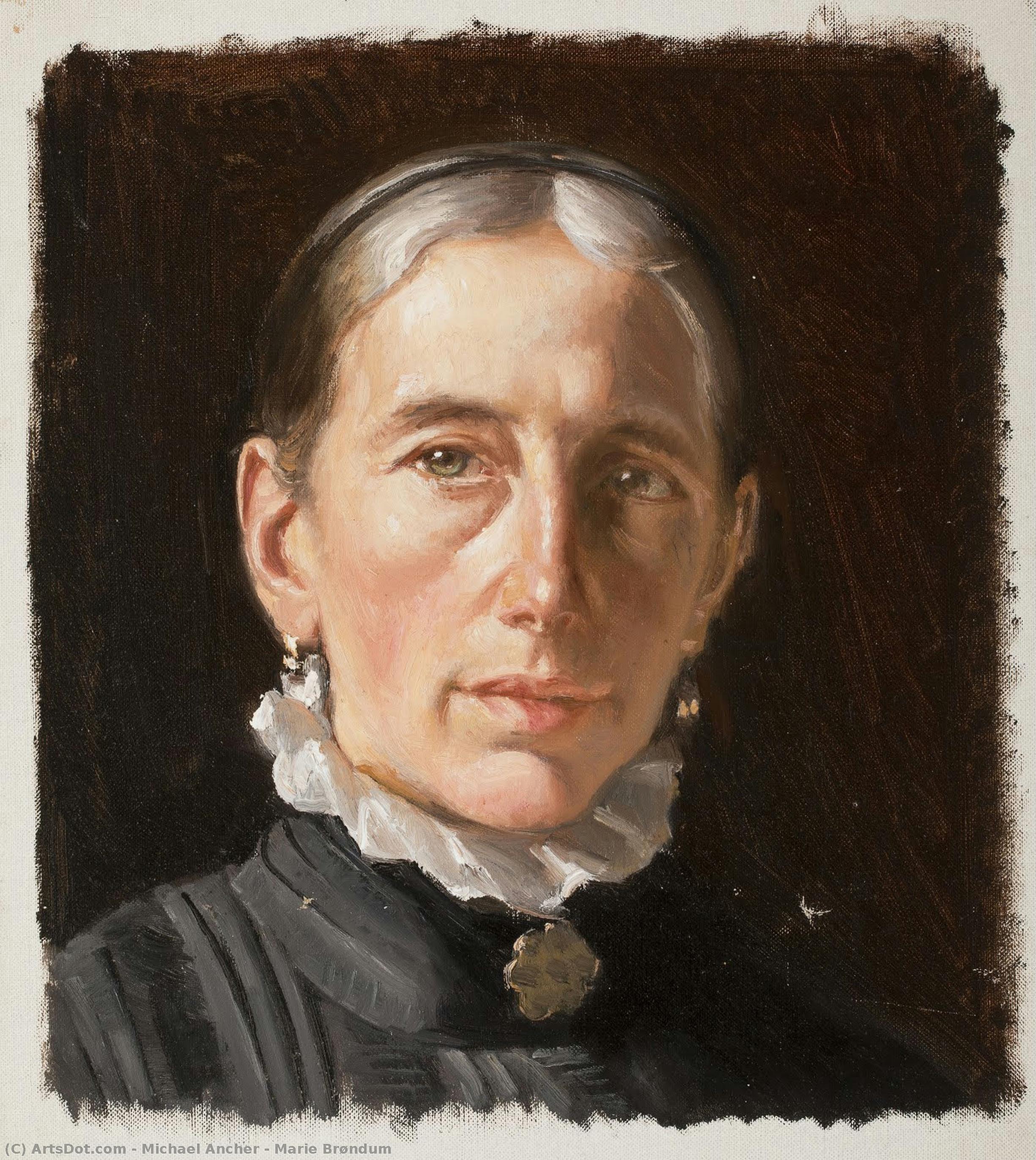 Marie Brøndum — Michael Peter Ancher