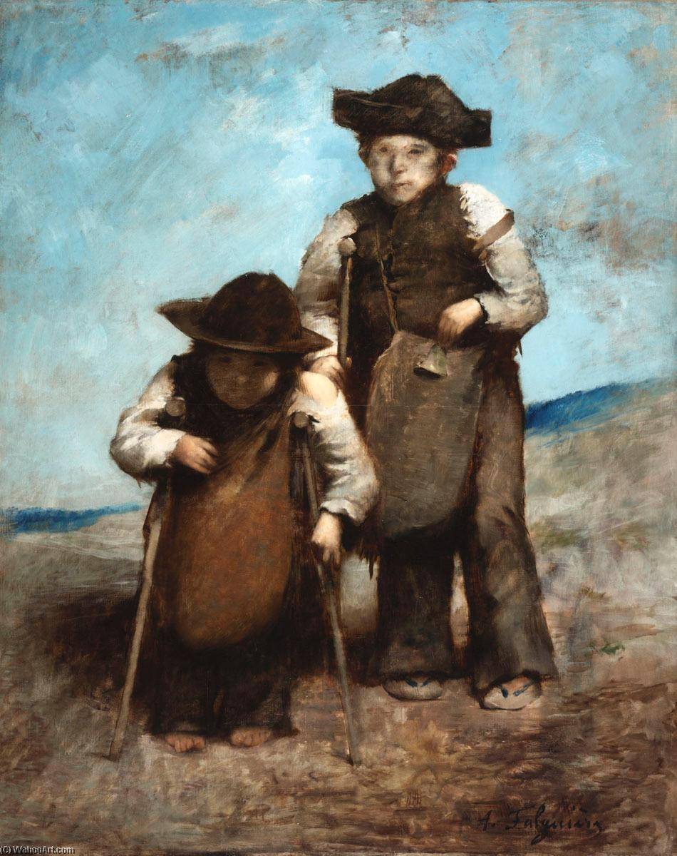 French Les Nains, Souvenir D'espagne — Alexandre Falguière