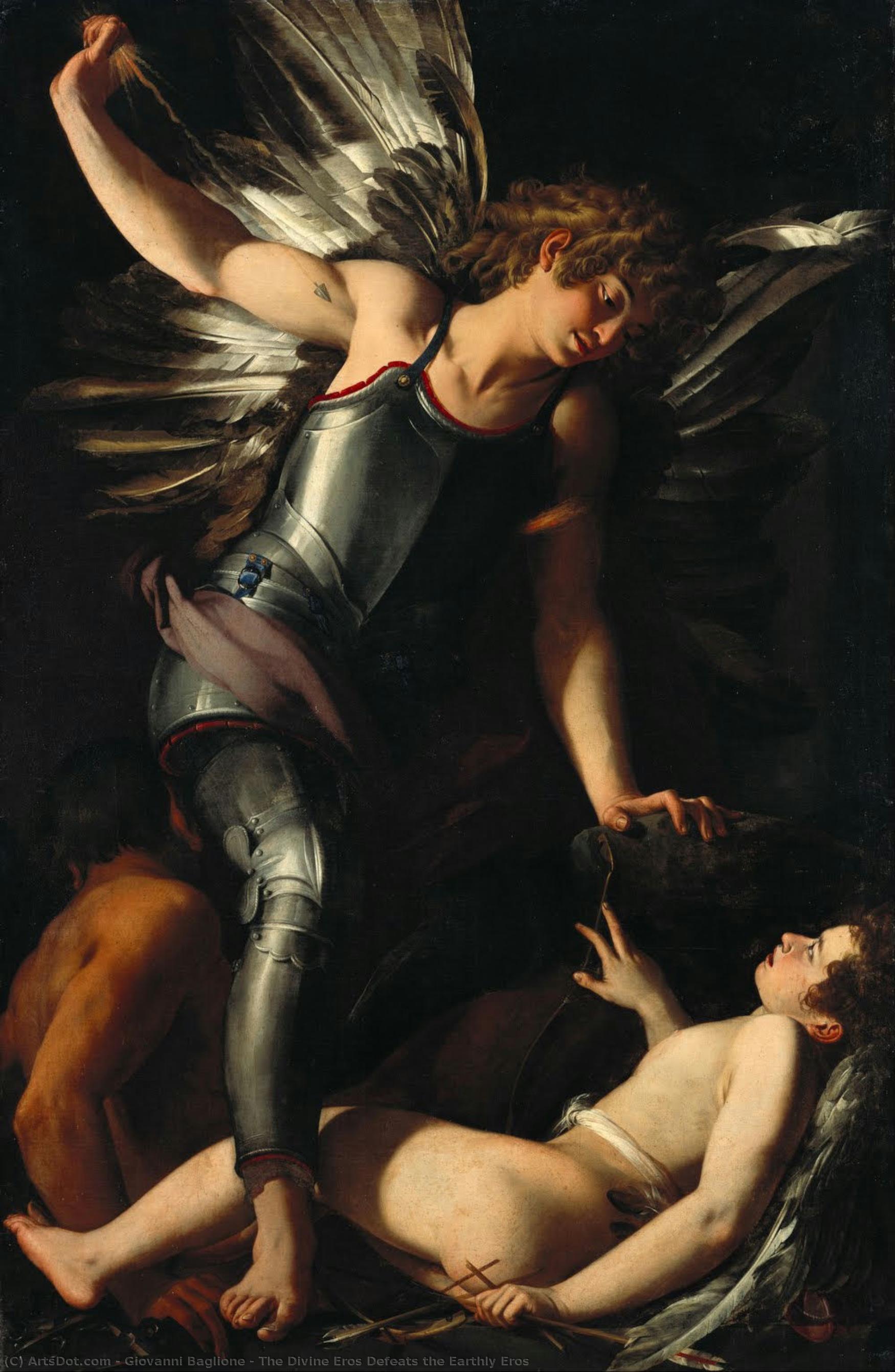 The Divine Eros Defeats The Earthly Eros — Giovanni Baglione