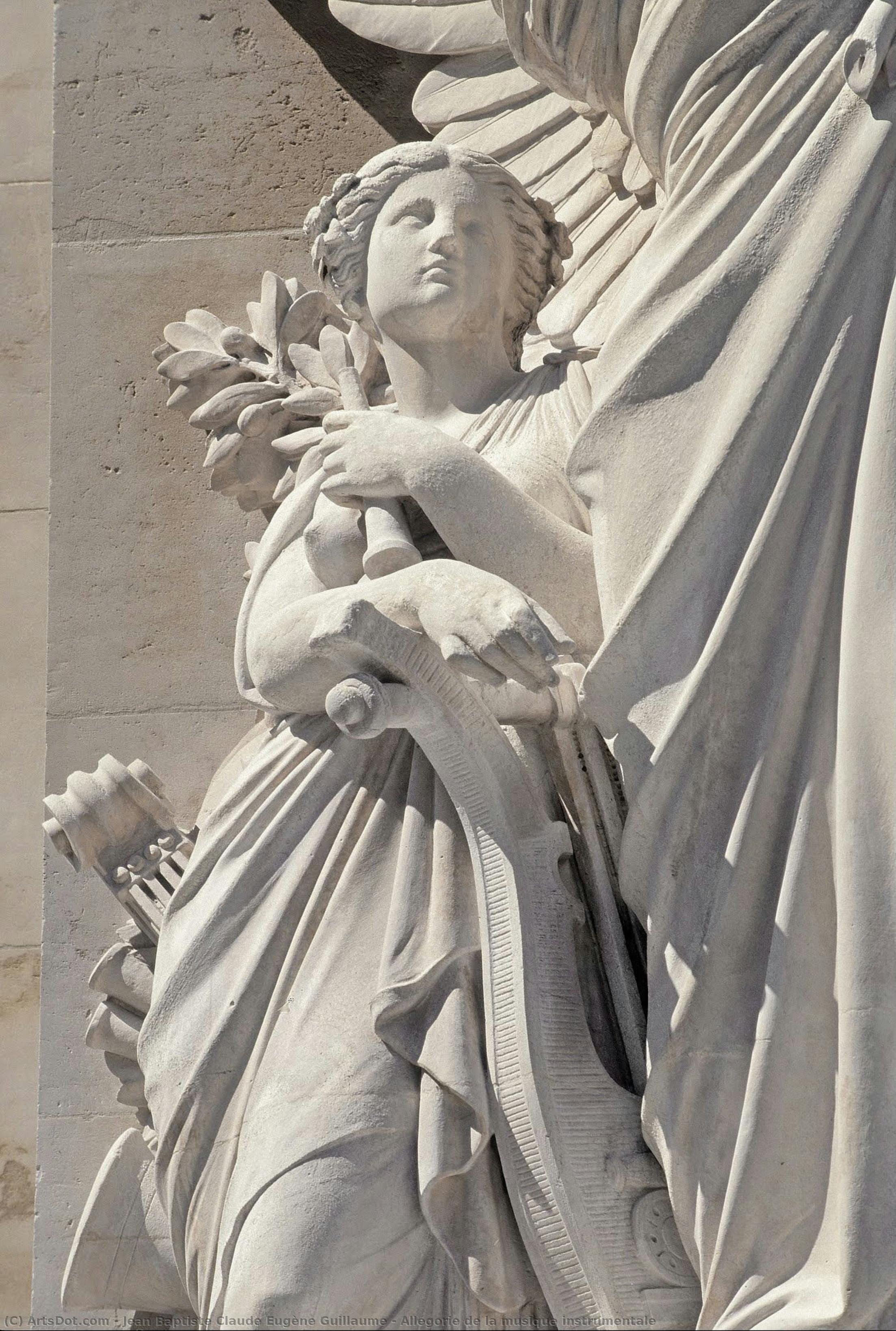 Allégorie De La Musique Instrumentale — Jean Baptiste Claude Eugène Guillaume