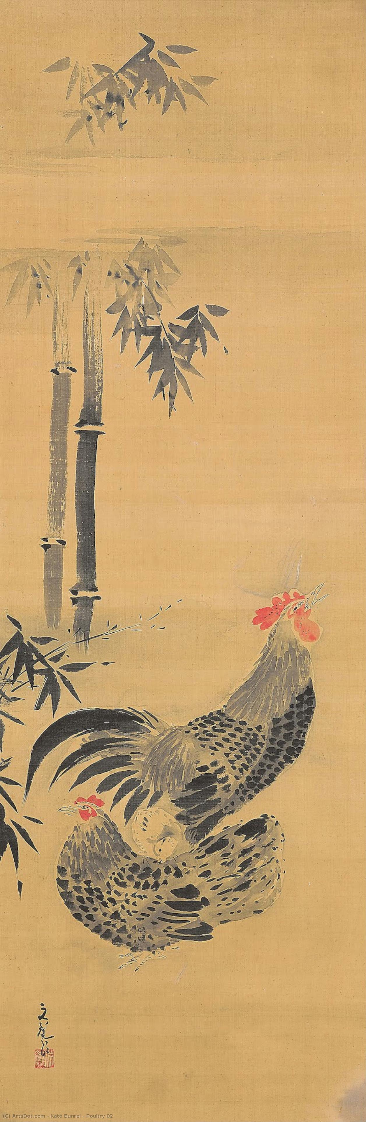Poultry 02 — Katō Bunrei