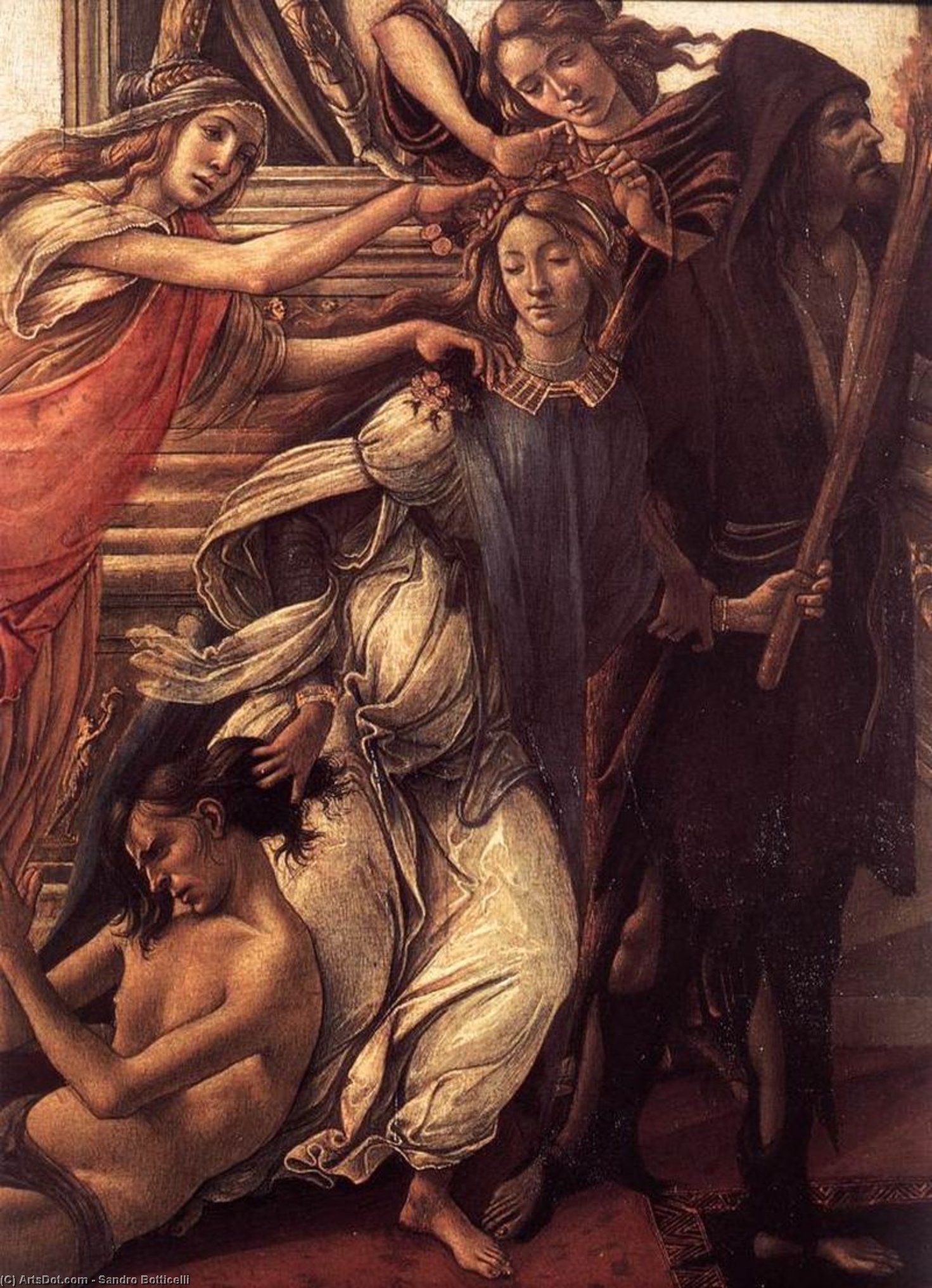 Calumnia (detalle)2 — Sandro Botticelli