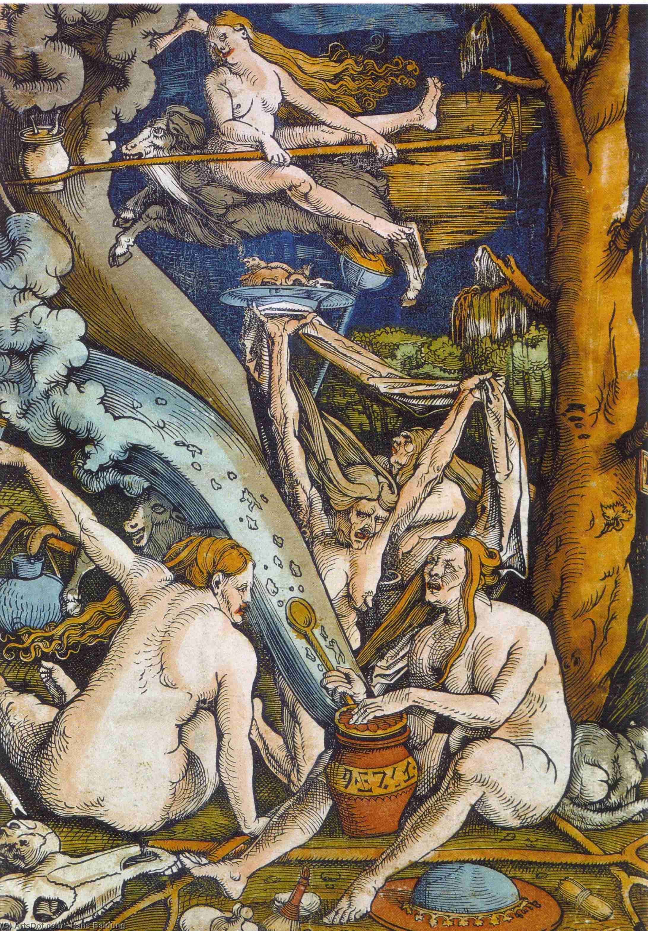 Witches — Hans Baldung