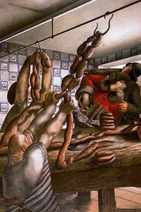 The Sausage Shop — Sir Stanley Spencer
