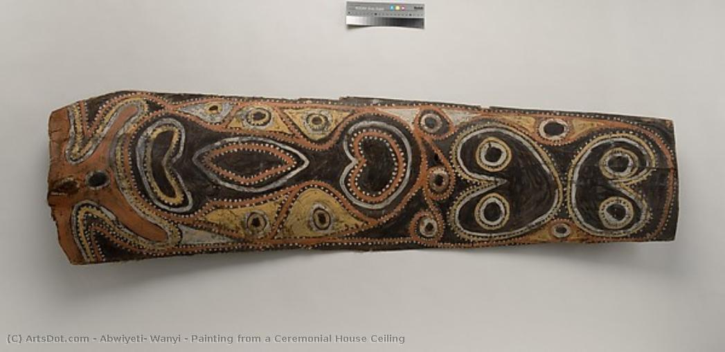 Painting From A Ceremonial House Ceiling — Abwiyeti, Wanyi