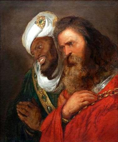 English Saladin And Guy De Lusignan Nederlands Saladin En Guy De Lusignan — Jan Andrea Lievens Jan Lievens
