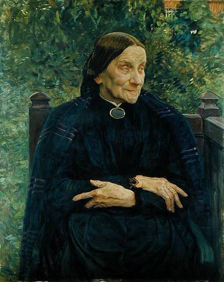 Lichtwark's Mother — Leopold Karl Walter Von Kalckreuth