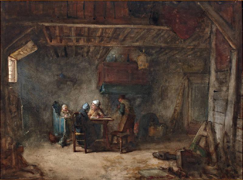 Family At The Table — Bernardus Blommers