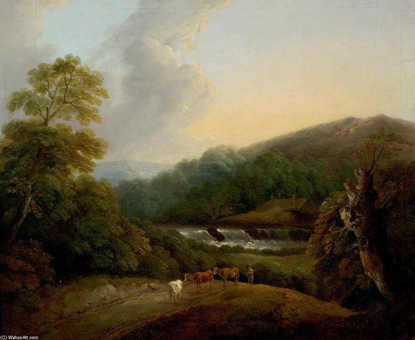 Mountainous Landscape — Thomas Barker