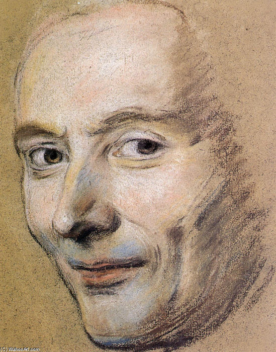 Portrait Of Unknown Man — Maurice Quentin De La Tour