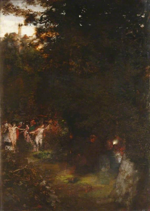 The Midnight Dance — Albert Von Keller
