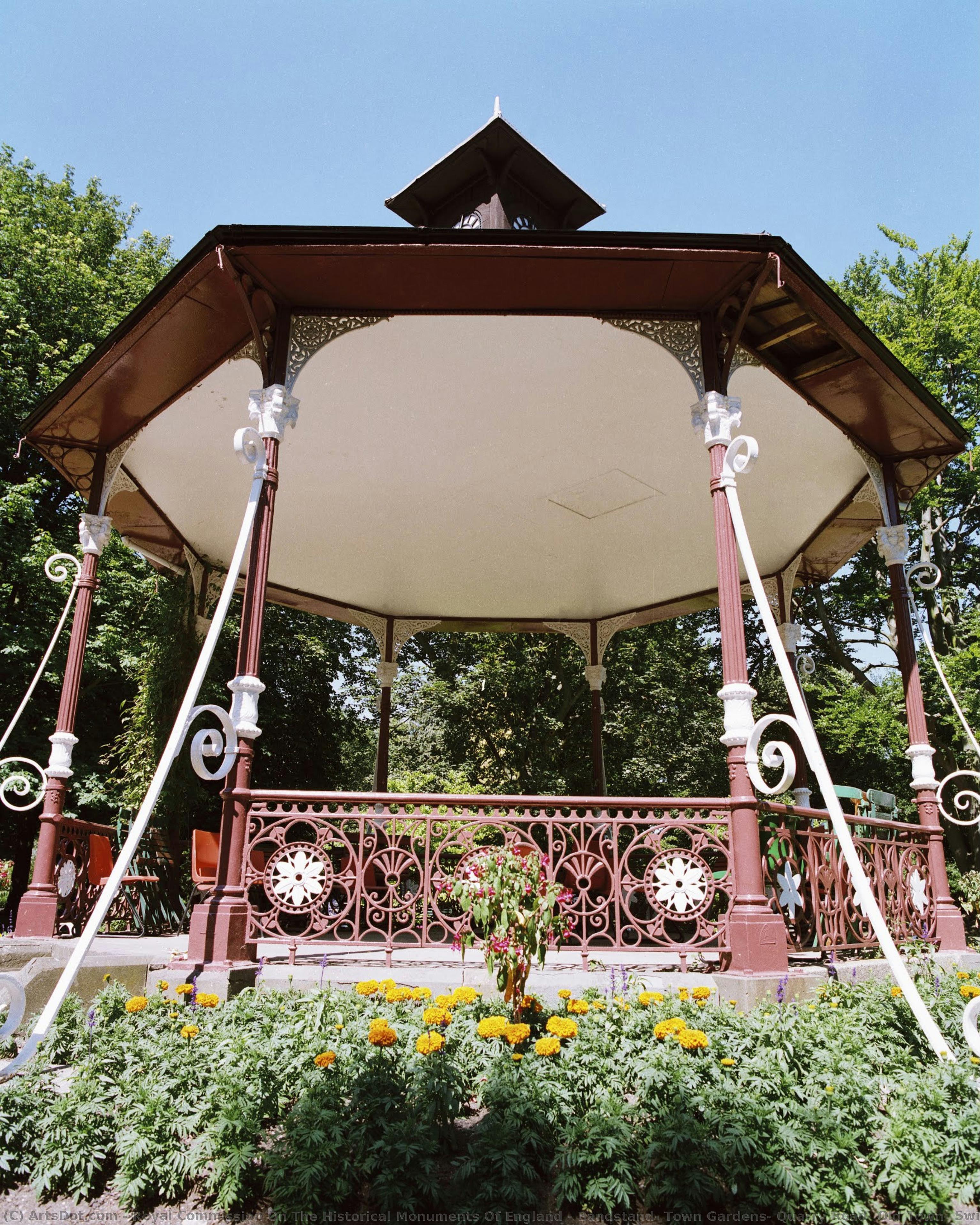 Bandstand, Town Gardens, Quarry Road, Old Town, Swindon — Royal Commission On The Historical Monuments Of England
