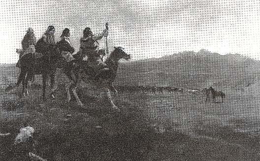 Peace Signal, (painting) — Charles Marion Russell