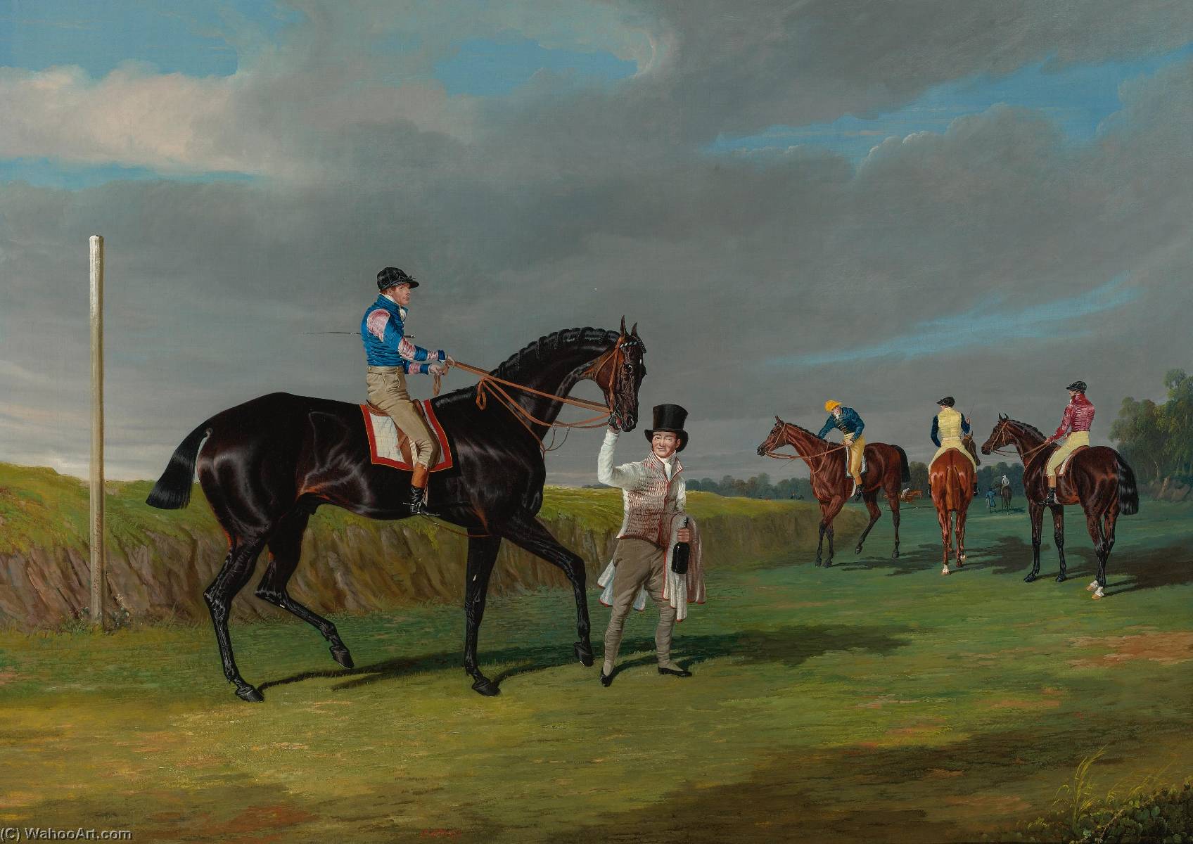 Preparing To Start For The Doncaster Gold Cup — John Frederick Herring Senior
