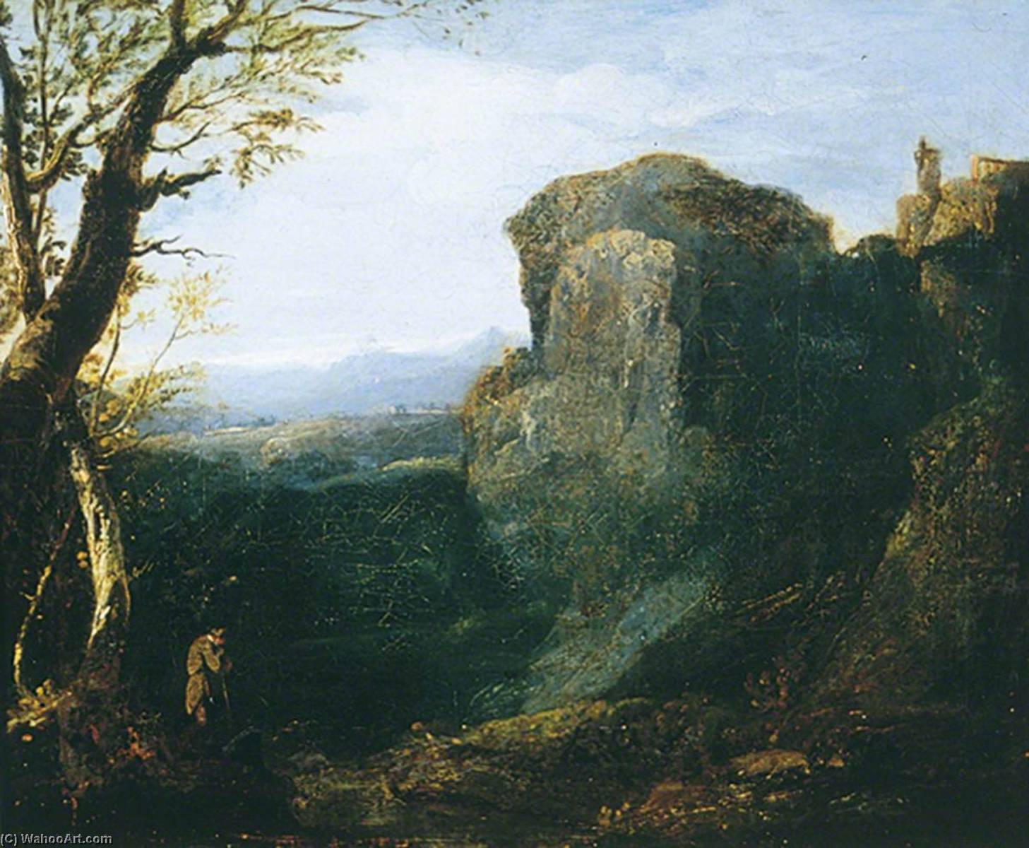 The Falls Of Tivoli — George Barrett Der Ältere