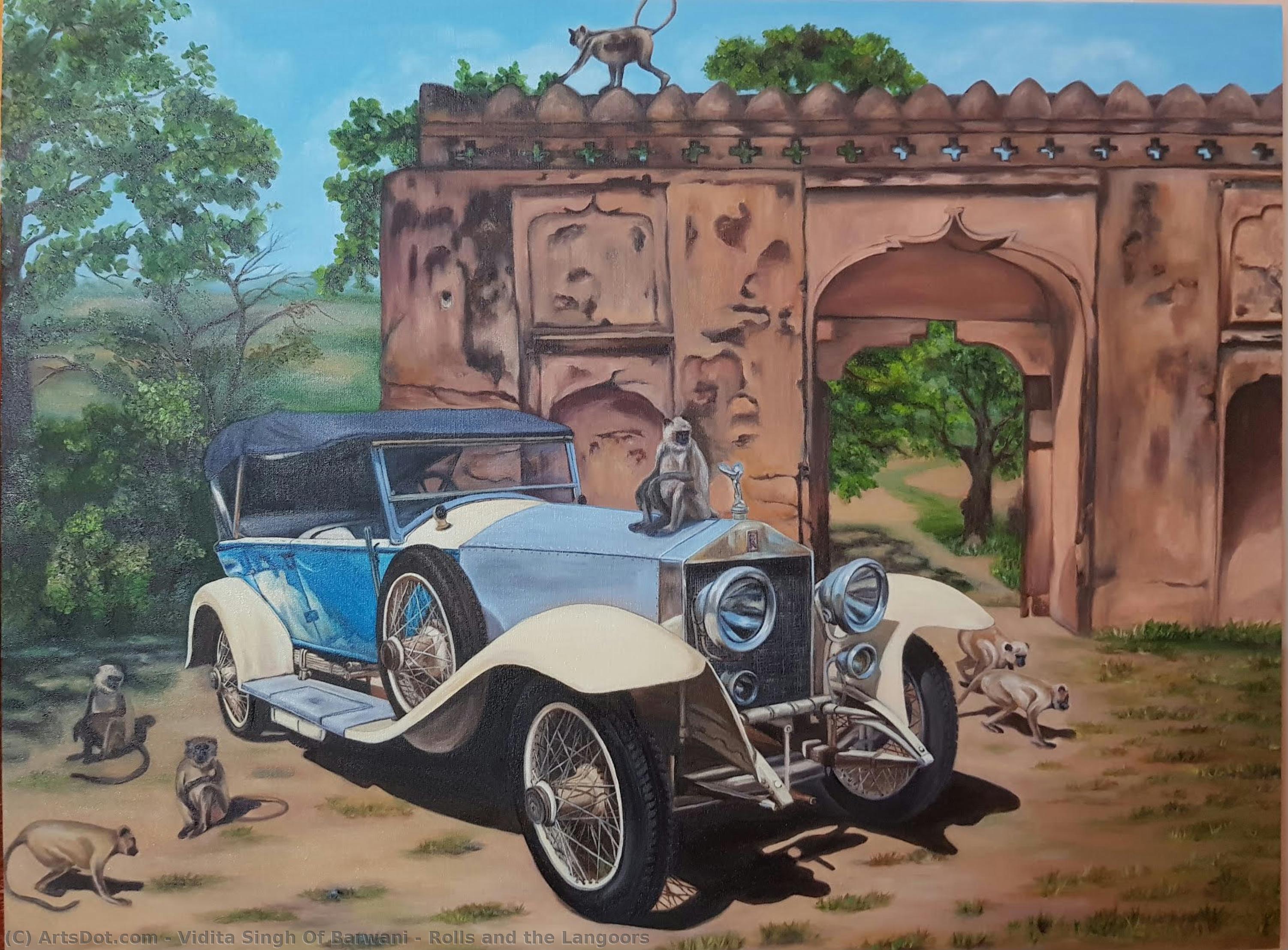 Rolls And The Langoors — Vidita Singh Of Barwani