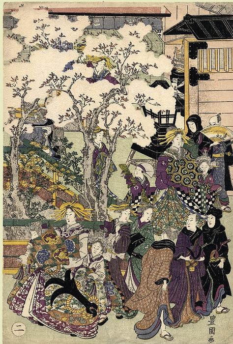 The Promenade — Utagawa Toyokuni