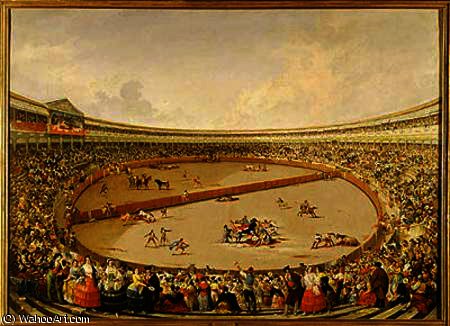The Bullfight — Eugenio Lucas Y Padilla (eugenio Lucas Velázquez)