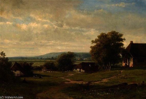 Landscape With Farm — Johannes Warnardus Bilders