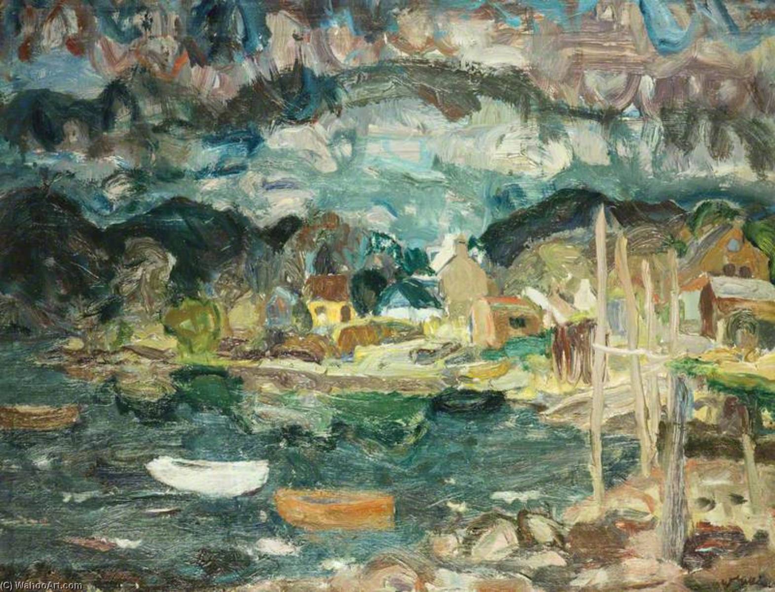 Dusk At Letterfearn — Sir William George Gillies