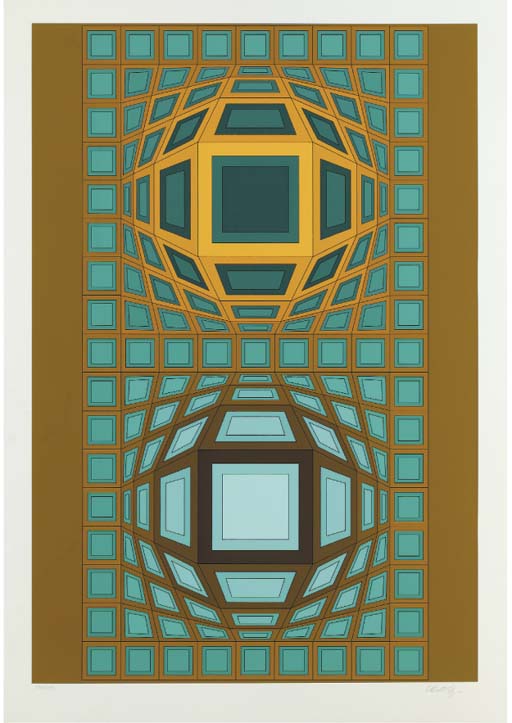 Abstract Composition 33 — Victor Vasarely