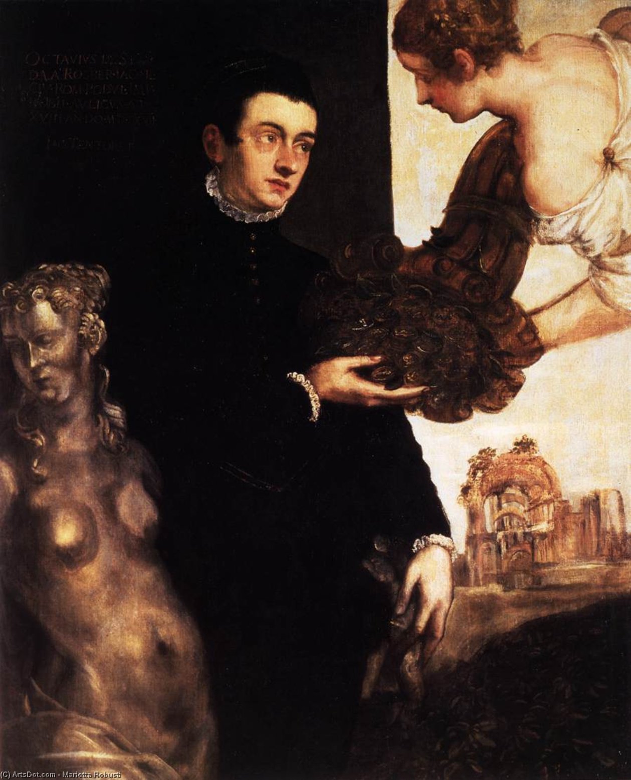 Retrato De Ottavio Strada — Marietta Robusti